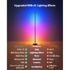 Corner Floor Lamp, Smart RGB LED Corner Lamp with App & Remote, Modern Floor Lamp with 16 Million Colors, Music Sync, Scene Modes, Color Changing