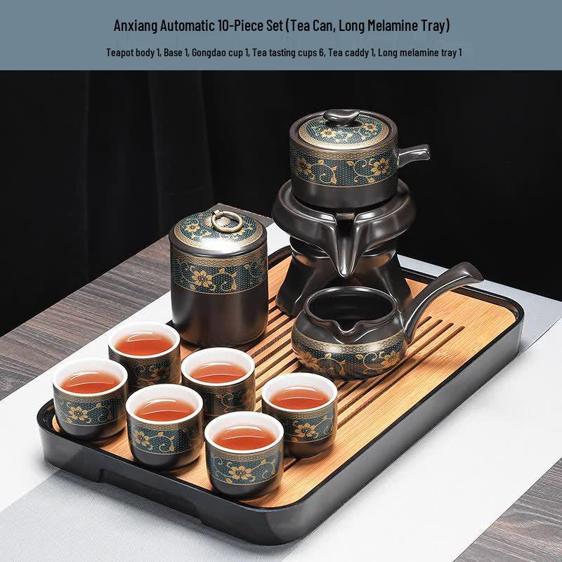 Ceramic Semi-Automatic Gongfu Tea Set