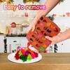 Weihnachts-Schokoladenform 3D-Silikonform Süßigkeitenform Geleeform DIY Kuchen-Dekorationswerkzeug Backwerkzeuge