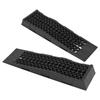 2pcs 4,400lbs Capacity Low Profile Car Ramps Plastic Automotive Ramp for Oil Change Maintenance Black