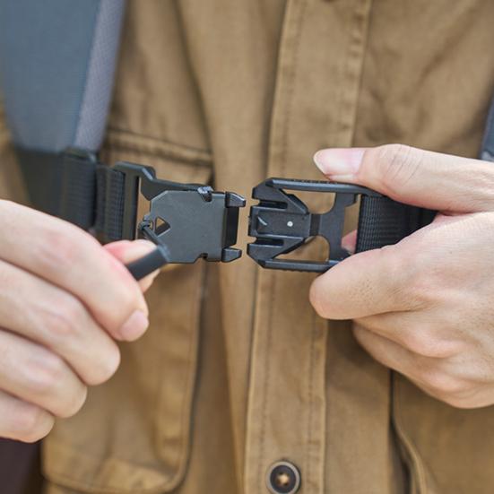 Pasek na klatkę piersiową do plecaka turystycznego, wytrzymały, regulowany, plecak turystyczny, magnetyczny, szybko zwalniany, pasek mocujący, antypoślizgowy pas piersiowy