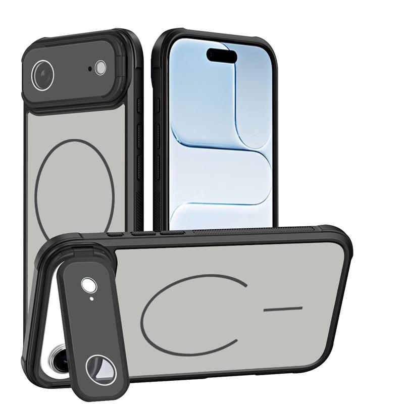 

Красочный магнитный держатель для линз для iPhone 17 - Подходит для моделей Apple 16, 15, 14, 13 iPhone 13 Pro Max чёрный