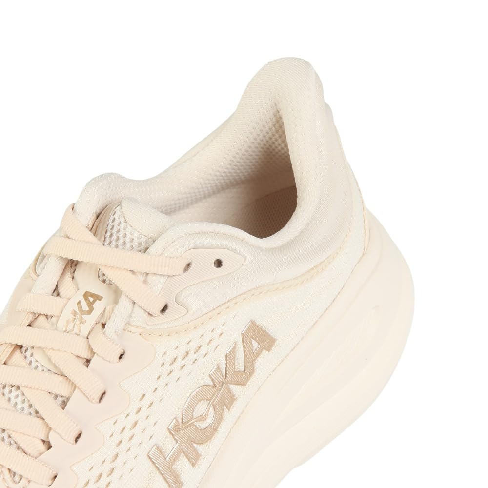 HOKA Bondi Running Size Shoes, 91162012-VCH (Beige, 26.0, Women's)