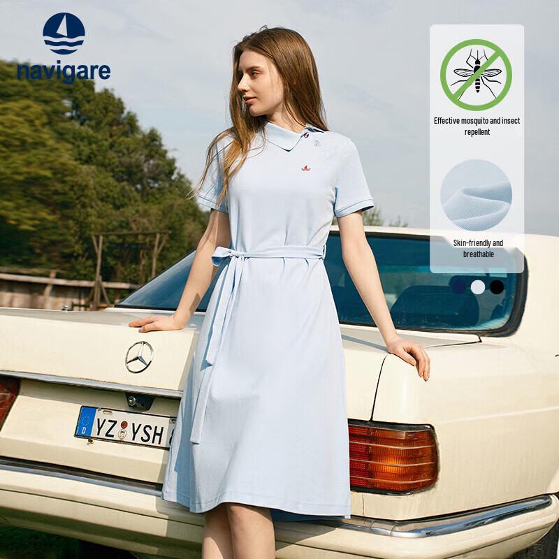 Navigare Women's Short-Sleeve Polo Dress