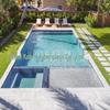 Large Family Outdoor Fiberglass Swimming Pool for Villas