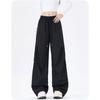 Outdoor Sports Women Ice Silk Pants Summer Stretchy Breathable Wide Leg Casual Trousers Couple Style