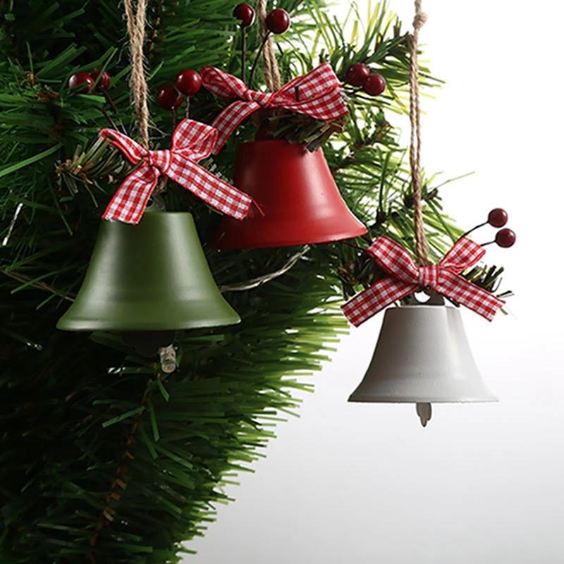 Christmas Bell Pendant Christmas Tree Pendant Decoration New Year 2025 Festival Party Merry Christmas Decoration for Home 2025