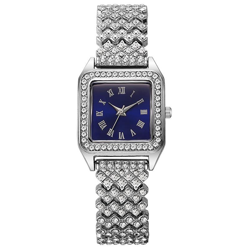 Nieuwe Mode Dames Armband Vierkante Horloges Dames Quartz Polshorloge Voor Valentijnsdag Verjaardagscadeaus