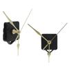 2Set Quartz Clock Movement Pointers Kit Mechanism Fittings DIY Clock Repairing Parts Gold