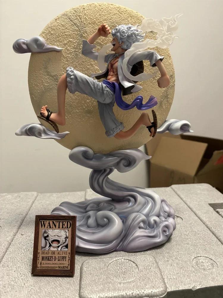 

Anime 30cm Action Figure One Piece Luffy Gear 5 Action Figure Monkey D. Luffy Figures PVC Model Toy Ornament Sun God Nika Gifts