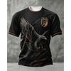2026 Germany Football Jersey, White Short-sleeve Sports Shirt, 3D Print, New Casual and Training Summer T-shirt