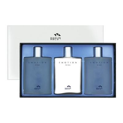 Man with Flowers Emotion Skin Care 3 Piece Set, 1 Set