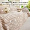 Extra Large Wide Three Layer Air Fiber Blanket Sofa Cover Universal For All Seasons Machine Washable Sofa Slipcover Sofa Protector