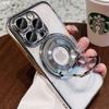 For For Iphone 15 Pro Max   Magnetic Stand Plating Frame Phone Case For For Iphone 16 12 13 14 Plus 17 Air Protective Cover