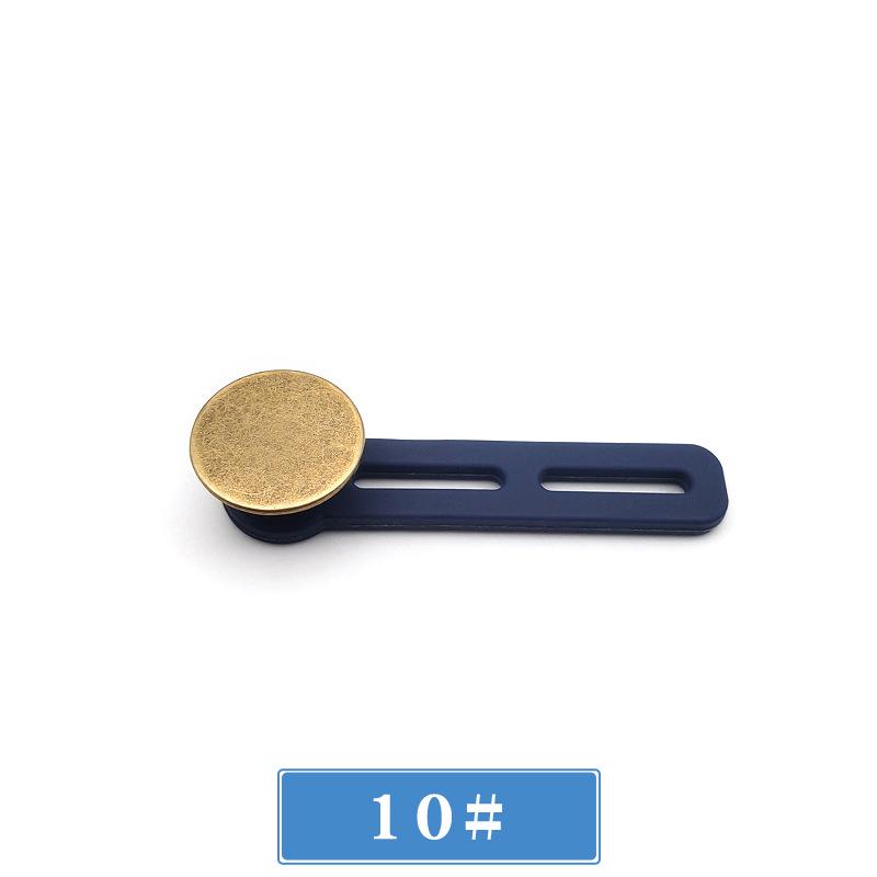 Adjustable No-Sew Waist Extension Button for Jeans