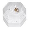24 Holes 2 in 1 Drill Bits Stand Display Storage Box Nail Drill Bits Cleaning Brush Case Multifunctional Nail Drill Bits Case for Manicure