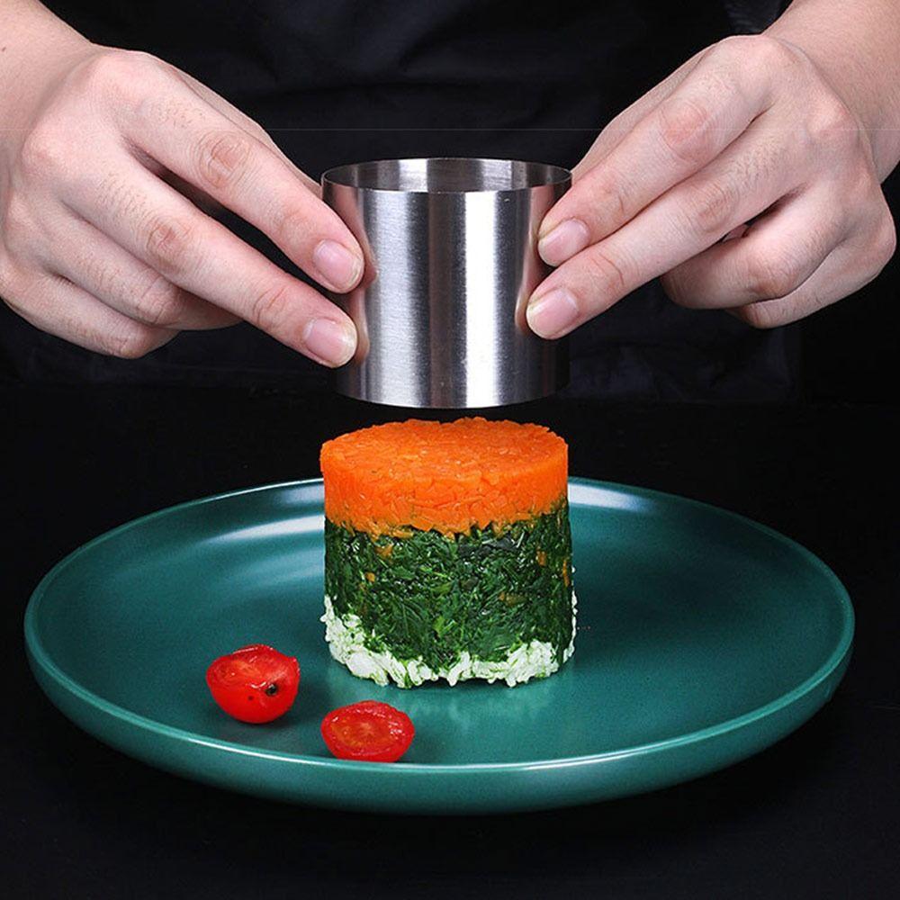 Non Stick Food Mold Stainless Steel Cold Dish Molds Tools New Rice Ball Mold