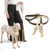 Fashion PVC Braided Luxury Adjustable Dog Collar & Leash with Print Pattern Ribbons Decoration Soft & Durable