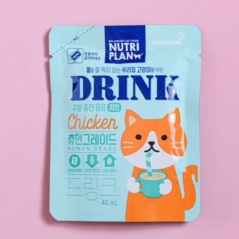 [Pet] Dongwon Nutriplan Drink 40 Ml Chicken