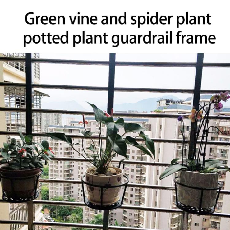 Wall Planter Shelf Rustproof Iron Storage Rack Space Saving Vertical Garden Organizer For Multiple Flower Pots