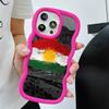 Kurdistan Flag Wavy Edge TPU Mobile Phone Case for iPhone 17 16 15 14 13 12 11 Air Pro Max Plus Colorful Cover