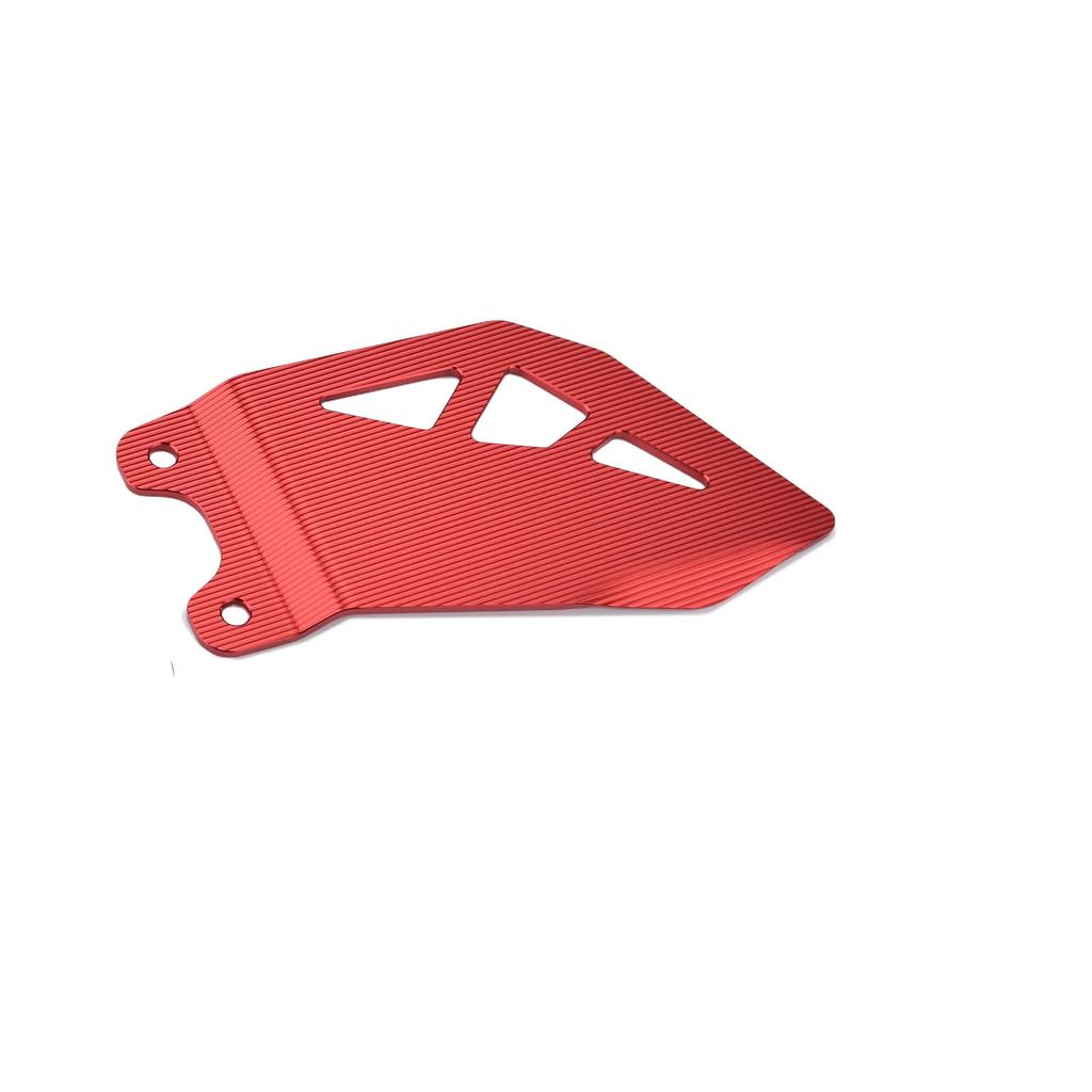 LEDISHUN Footpeg Heel Plate Guard Protector Footpeg for Kawasaki Ninja ZX-10R 2011-2024 (Red)