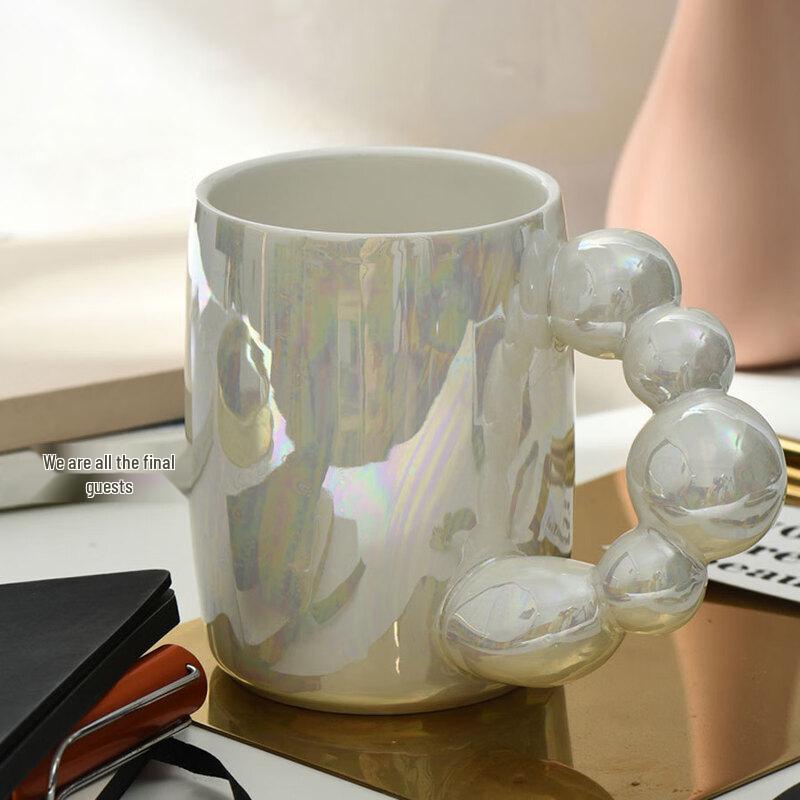 Shangqi Creative Electroplated Ceramic Mug