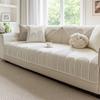 Pure Cotton Sofa Cover Living Room Non-slip Couch Seat Towel Jacquard Thicken Couch Cushion Universal Sofa Seat Cover Home Decor