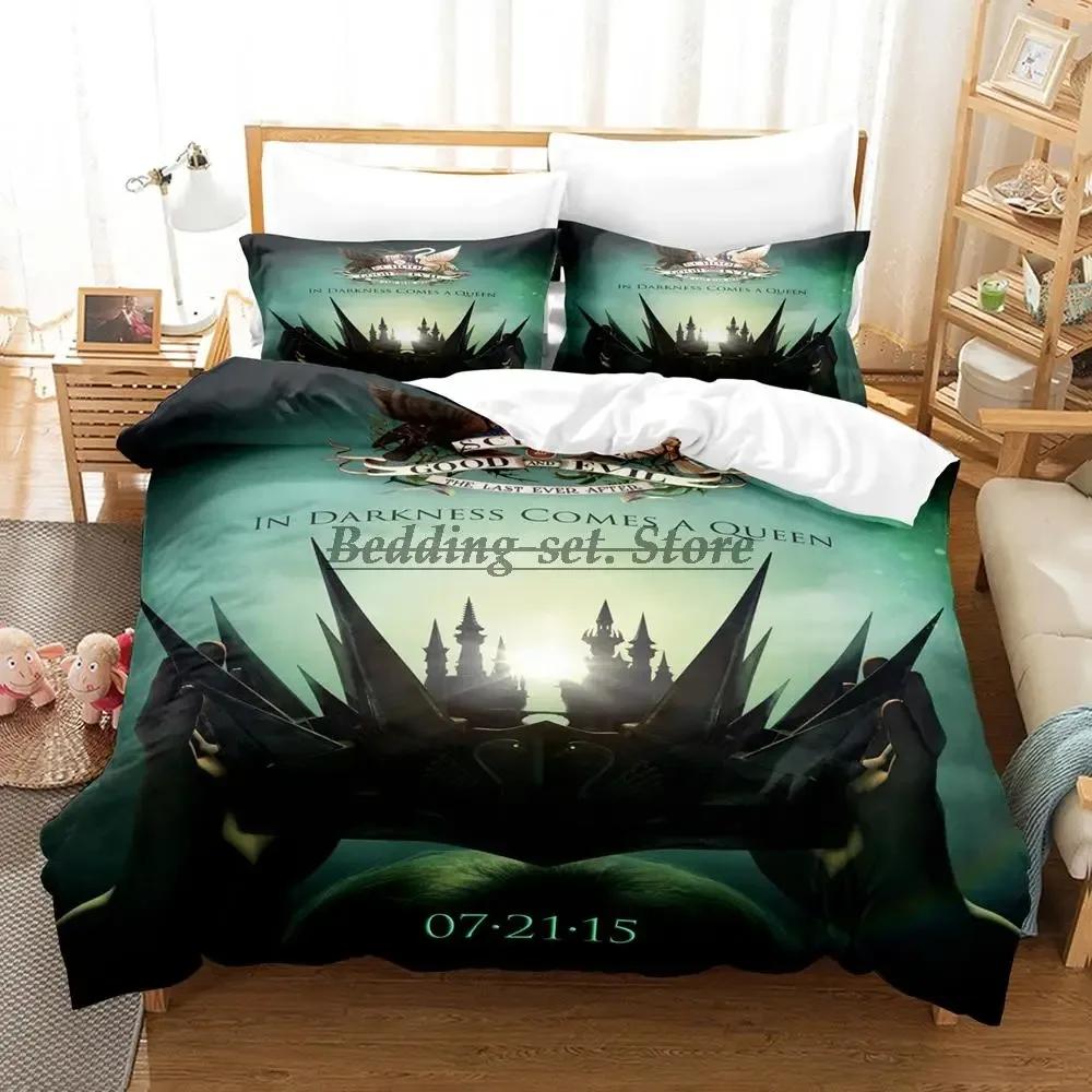 The School For Good And Evil Bedding Set Single Twin Full Queen King Size Bed Set Aldult Kid Bedroom Duvetcover Sets Bed
