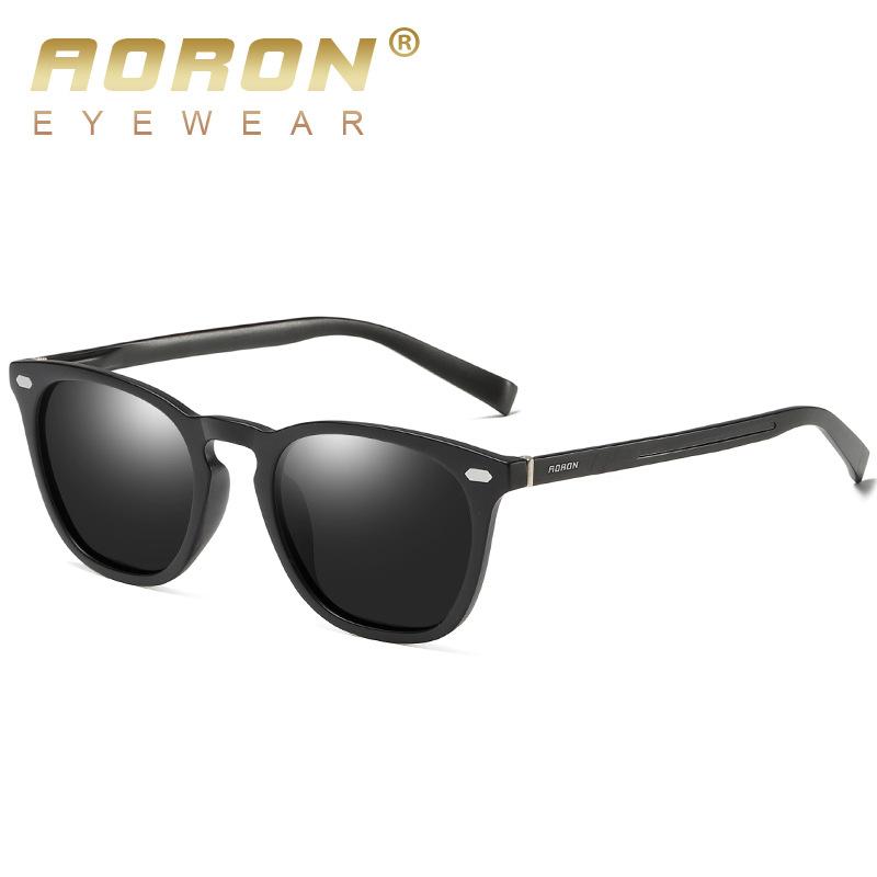 aoron Fashion TR Polarized Color-changing Sunglasses Aluminum Magnesium Sunglasses Night Vision Goggles