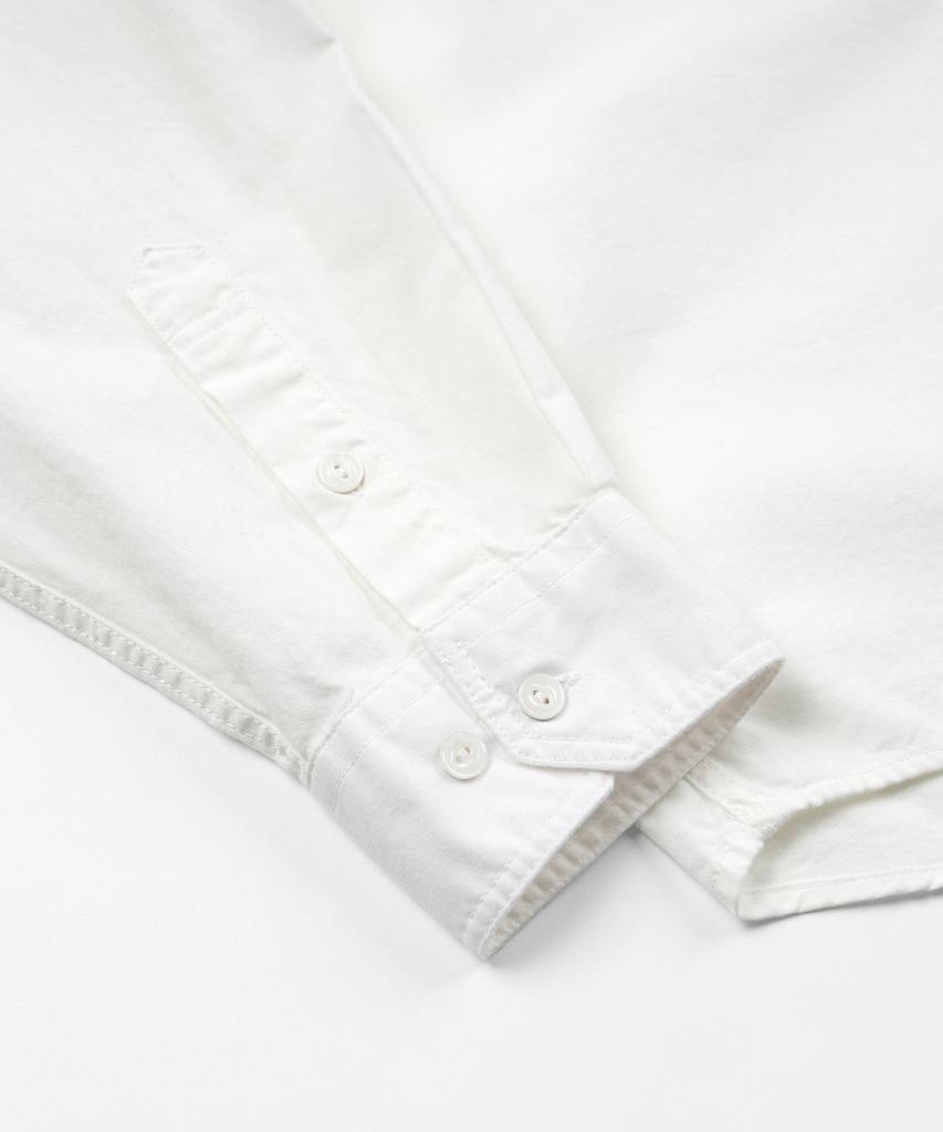 FRIZMWORKS 1920S Chambray Work Shirt _ White