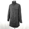 Takeo Kikuchi Made In Japan Nylon Coated Long Coat Men L 3 Black Tailored Outerwear(USED)