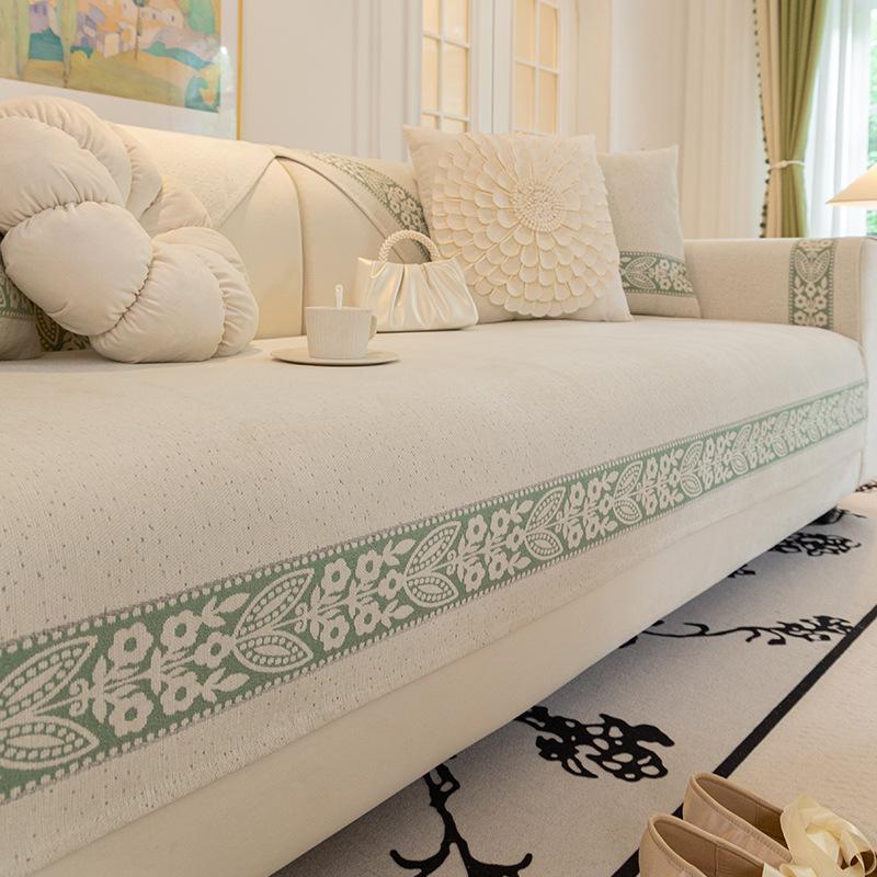 

Chenier Modern Four Seasons Universal Sofa Cushion Seat Cushion Fabric Non-Slip Sofa Cover All-Inclusive Universal Sofa Cover 70*70cm