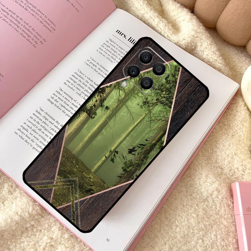 Wood Nature Pattern Case For Samsung Galaxy M12 M14 M11 M13 M15 M06 M16 M36 M56 M31 M53 M32 M52 M35 M55 M34 M54