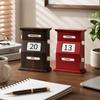 Rotation Perpetual Desk Calendar Creative Block Calendar  Office Accessories