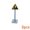 Non-Toxic Moc City Traffic Road Signs Signal Light Building Block Bike Bicycle Scooter Motorcycle Vehicle Scene Construction Accessories