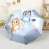 Bluey Outdoor Automatic Umbrella Sturdy 8-Rib Shaft Sturdy Construction for Outdoor Daily Use Stylish Accessory Birthday/Christmas Gift