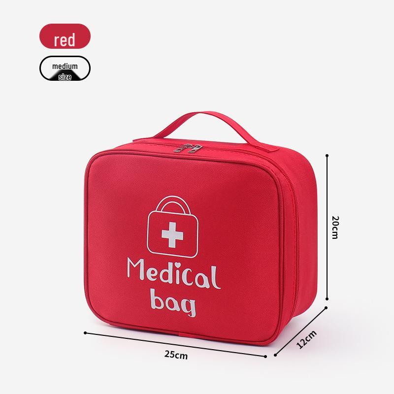 Large Capacity Portable Home & Travel First Aid Kit