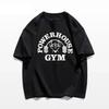 Summer Men's Gym T-shirt Pattern Printed Fashion Leisure Sports Men's Round Neck T-shirt High Quality Men's Clothing