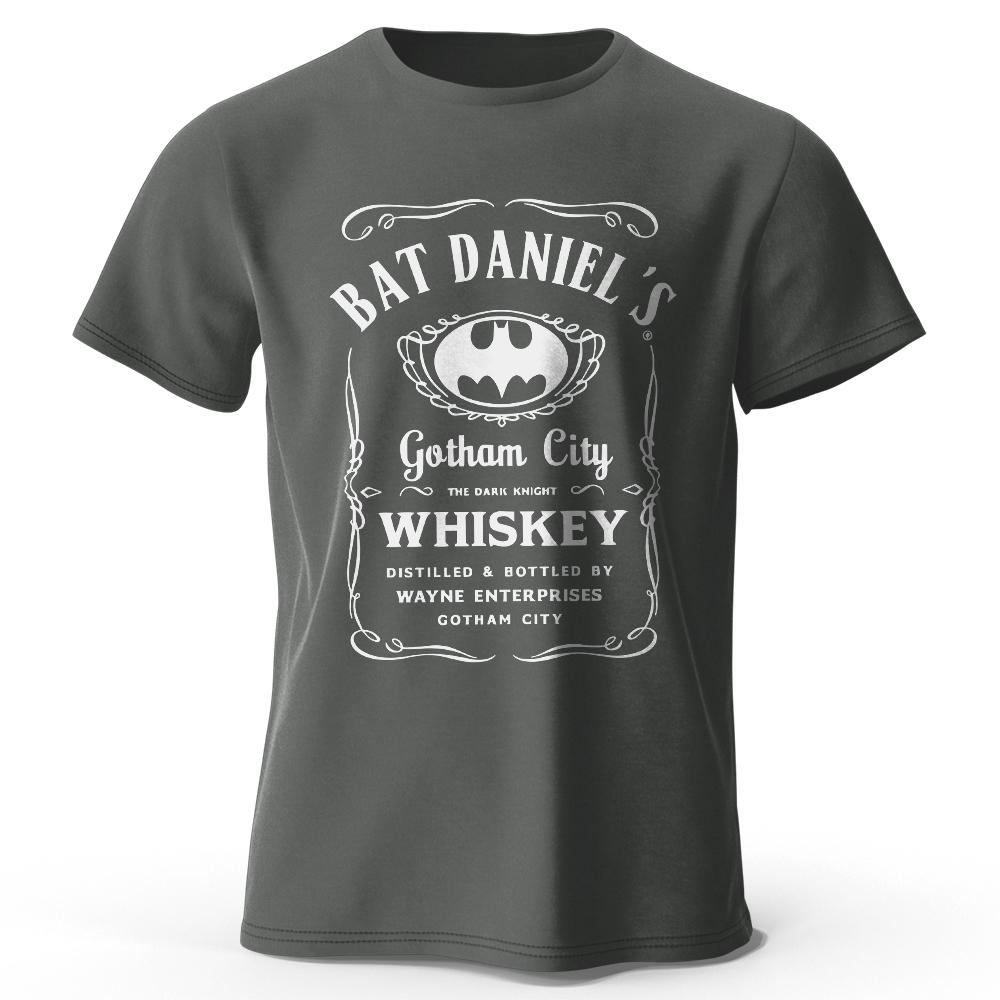 

Gotham City Whiskey 3D Printed T-shirt Soft and Simple Daily Versatile Round Neck Clothing Urban Style Casual and Comfortable Short Sleeve Tops XXXL
