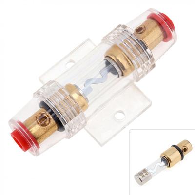 CAR AUDIO 40-AMP CIRCUIT BREAKER MANUAL RESET SWITCH AGU FUSE HOLDER STYLE