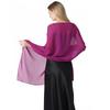 Loose Chiffon Shawl with Smooth Drape and Lightweight Texture. Perfect for Weddings, Holidays, Parties, Beaches, or Vacations, Adding Elegance
