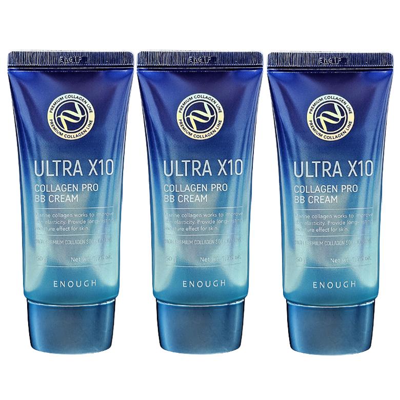 ENOUGH BB Cream Pro al Collagene Ultra X10 50g / Crema Solare 50g (7 Opzioni)