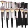 Luxe Makeup Brushes Set Soft Fluffy Cosmetics Foundation Blush Powder Eyeshadow Kabuki Blending Makeup Brush Beauty Tool