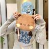 Cute Bubu Dudu Plush Backpack Yier Panda Bear Crossbody Bag Kawaii Coin Purses Shoulder Bag Soft Plushies for Girlfriend Gift