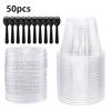 10/20/30/50Pcs Dessert Cup BPA-Free Plastic Cups Desserts Fruits Cakes Ice Cream Pudding Milkshake Cups