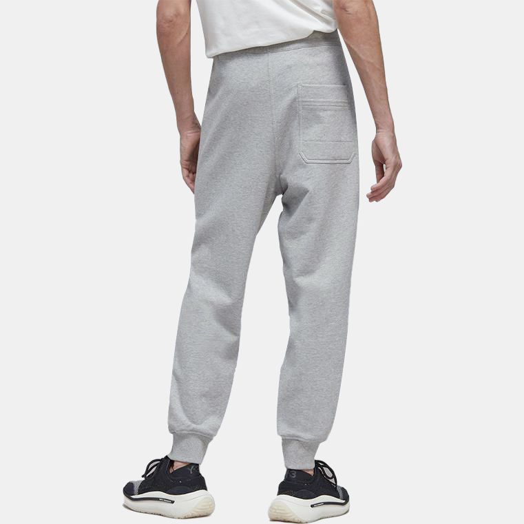 Y-3 Ft Cuf Pant Solid Color Sports Cuffed Casual Pants Men Pants Light-Gray IB4809