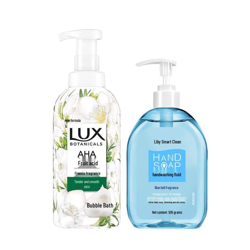 Набор: Гель для рук и гель для душа Liby & Lux