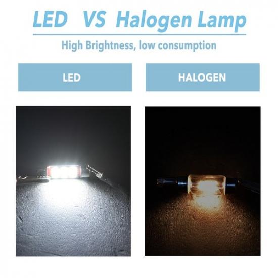 AUXITO C5W Festoon 31MM LED Trunk Map Bulbs 6000K Error Light White Free Canbus