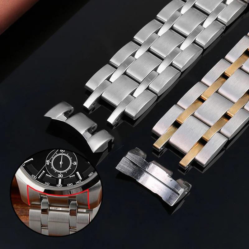 Příslušenství k hodinkám 22mm pro Tissot 1853 Couturier T035 nerezový řemínek T035617A T035407A T035627A pánský business sportovní řemínek
